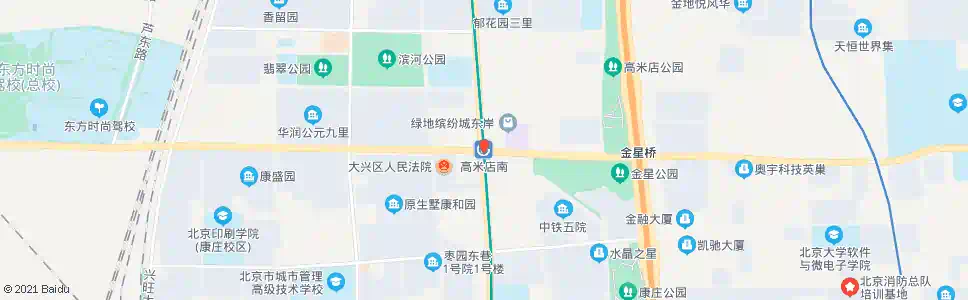 北京地铁高米店南站_公交站地图_北京公交_妙搜公交查询2024