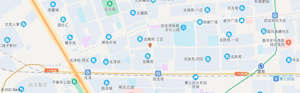 北京龙腾街_公交站地图_北京公交_妙搜公交查询2024