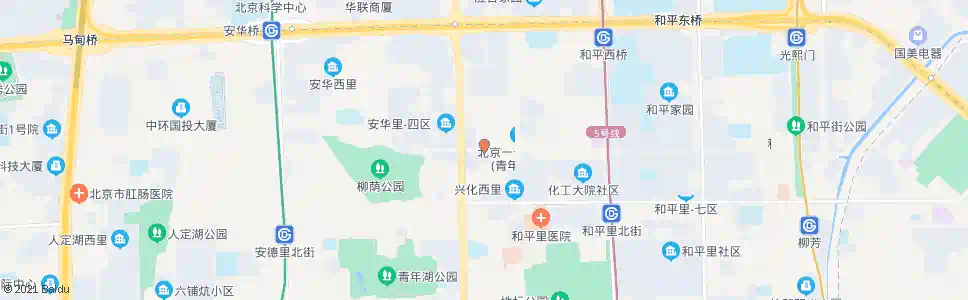 北京小黄庄_公交站地图_北京公交_妙搜公交查询2024