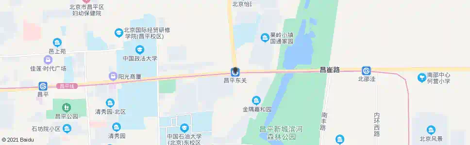 北京昌平东关_公交站地图_北京公交_妙搜公交查询2024