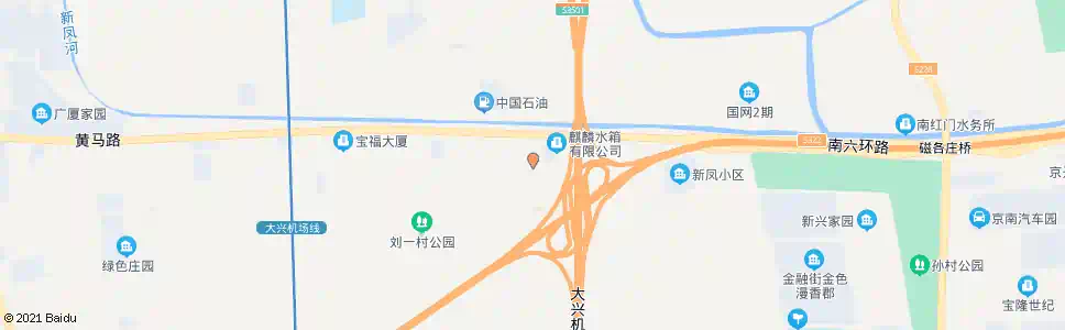 北京邢各庄北站_公交站地图_北京公交_妙搜公交查询2024