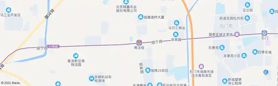 北京地铁南法信站_公交站地图_北京公交_妙搜公交查询2024