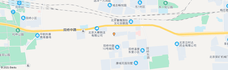 北京双桥中路_公交站地图_北京公交_妙搜公交查询2024