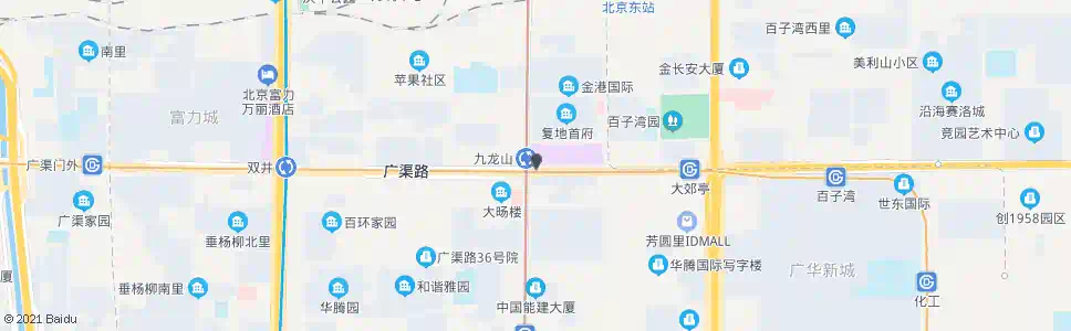 北京九龙山_公交站地图_北京公交_妙搜公交查询2024