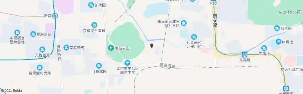 北京南苑北马路_公交站地图_北京公交_妙搜公交查询2024