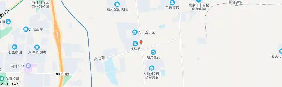 北京槐房西路_公交站地图_北京公交_妙搜公交查询2024