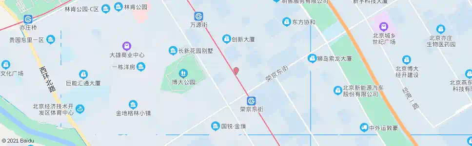 北京宏达北路南口_公交站地图_北京公交_妙搜公交查询2024