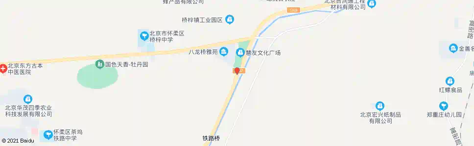 北京桥梓南_公交站地图_北京公交_妙搜公交查询2024