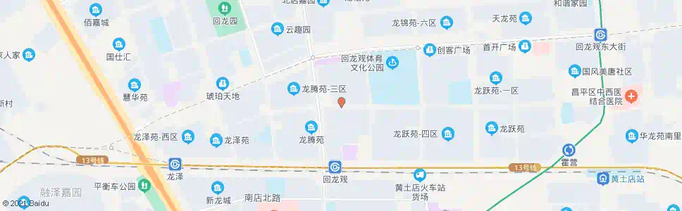 北京龙腾苑二区南门_公交站地图_北京公交_妙搜公交查询2024