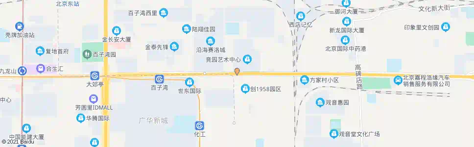 北京小海子_公交站地图_北京公交_妙搜公交查询2024