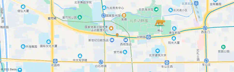 北京白石桥东_公交站地图_北京公交_妙搜公交查询2024