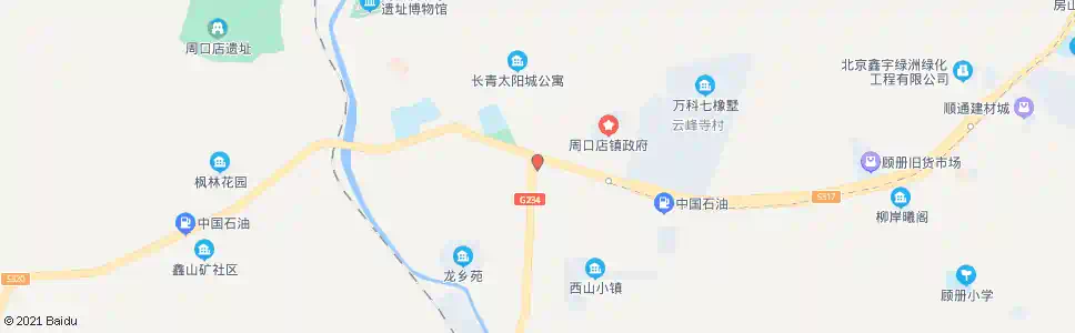 北京周口店路口_公交站地图_北京公交_妙搜公交查询2024