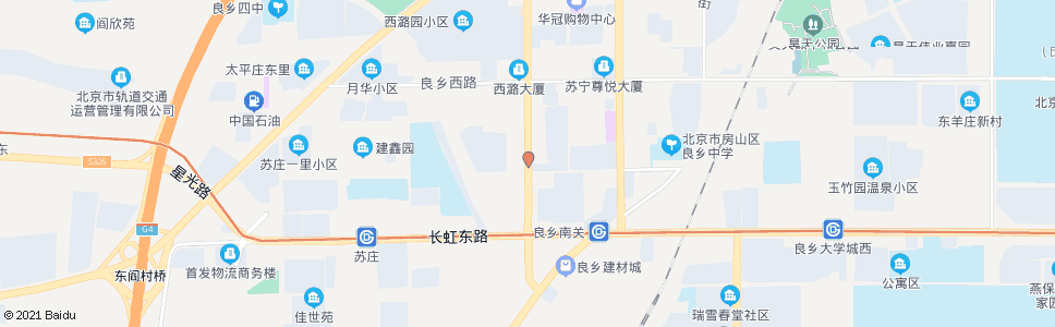 北京西潞南大街_公交站地图_北京公交_妙搜公交查询2024