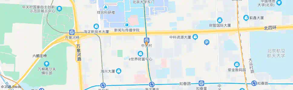 北京中关村南_公交站地图_北京公交_妙搜公交查询2024