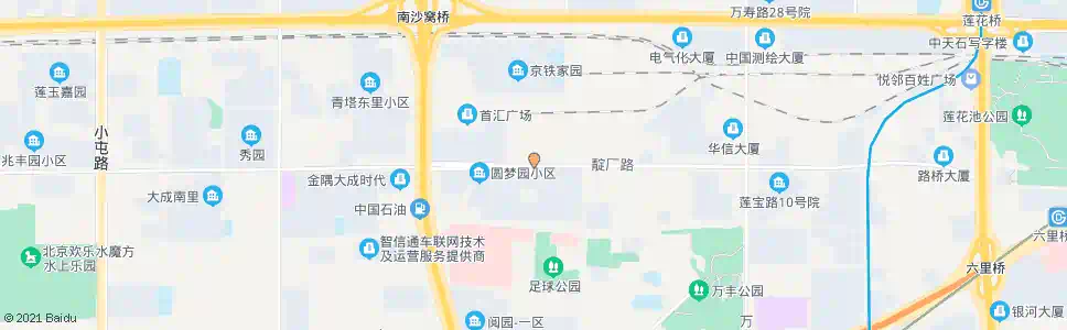 北京靛厂新村_公交站地图_北京公交_妙搜公交查询2024