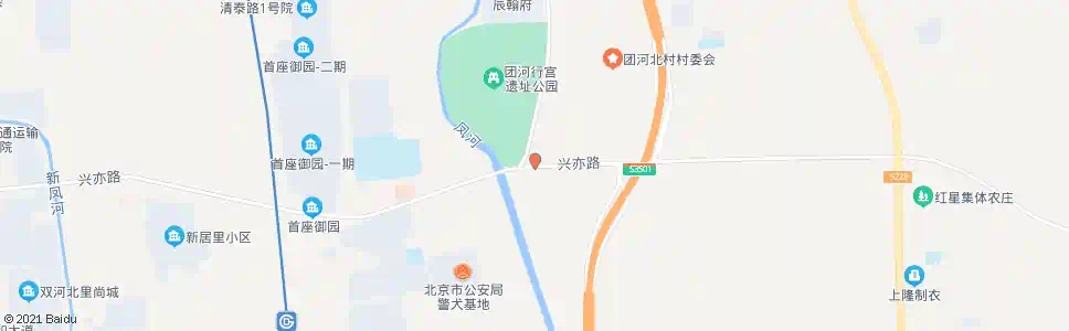 北京团河村南口_公交站地图_北京公交_妙搜公交查询2024