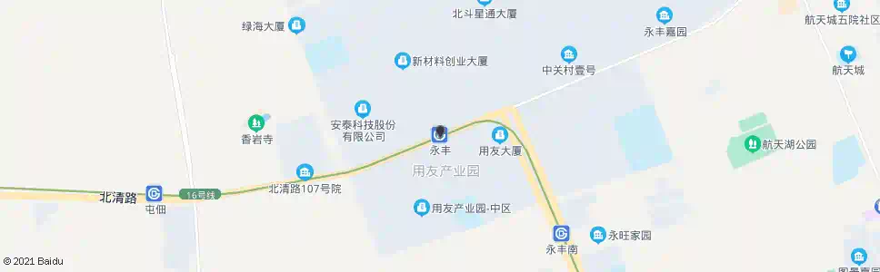 北京地铁永丰站_公交站地图_北京公交_妙搜公交查询2024