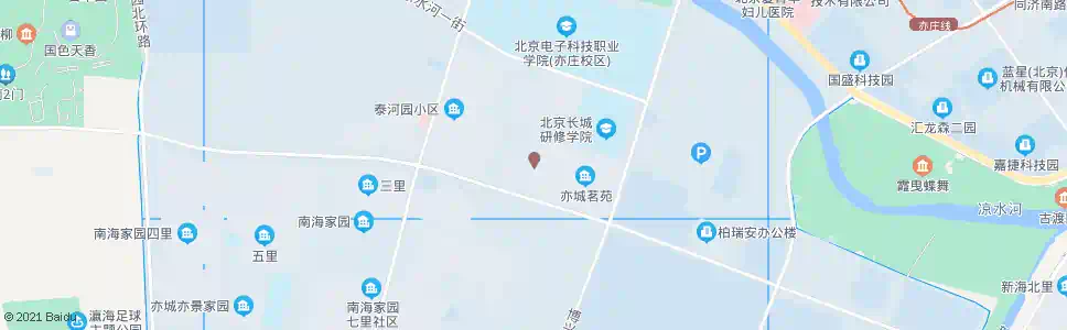 北京中芯花园_公交站地图_北京公交_妙搜公交查询2024