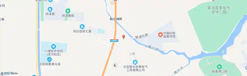 北京稻香湖桥东_公交站地图_北京公交_妙搜公交查询2024