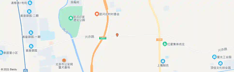 北京团河村东口_公交站地图_北京公交_妙搜公交查询2024