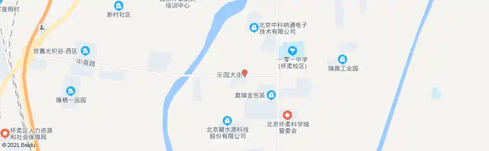 北京乐园庄东_公交站地图_北京公交_妙搜公交查询2024