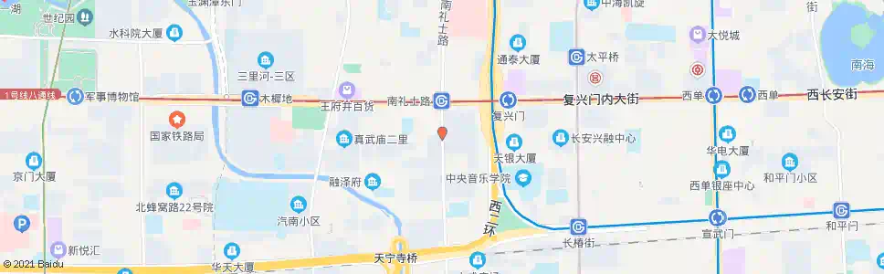 北京真武庙_公交站地图_北京公交_妙搜公交查询2024