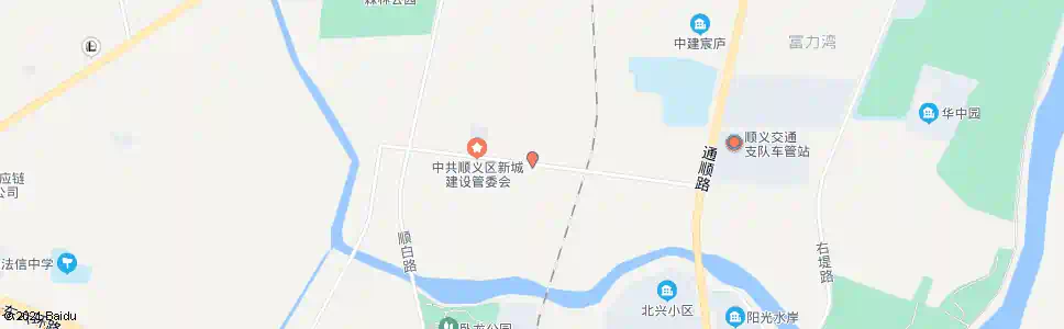 北京减河北路_公交站地图_北京公交_妙搜公交查询2024