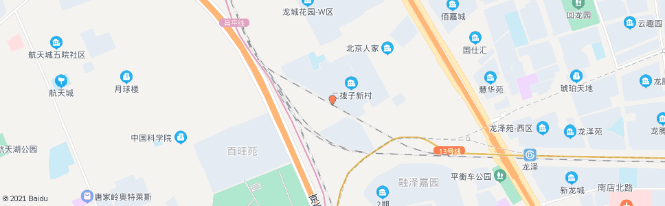 北京二拨子西路_公交站地图_北京公交_妙搜公交查询2024