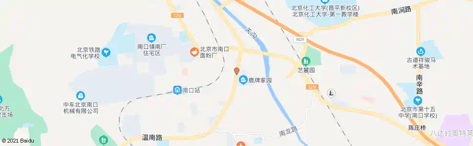 北京昌平南口东街_公交站地图_北京公交_妙搜公交查询2024