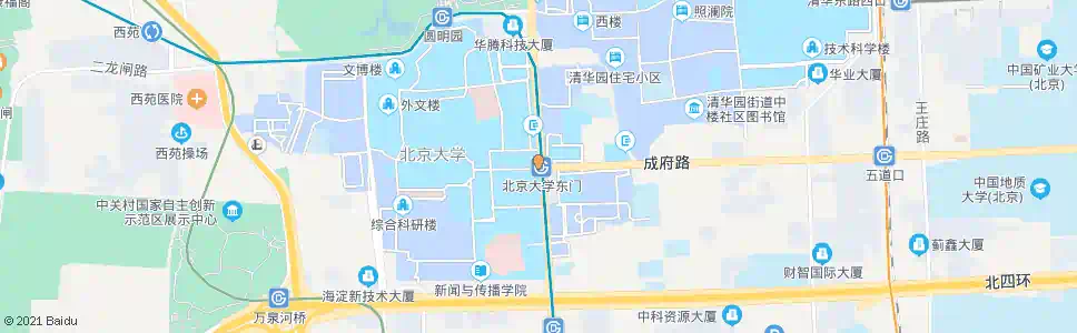 北京公安大学东门_公交站地图_北京公交_妙搜公交查询2024