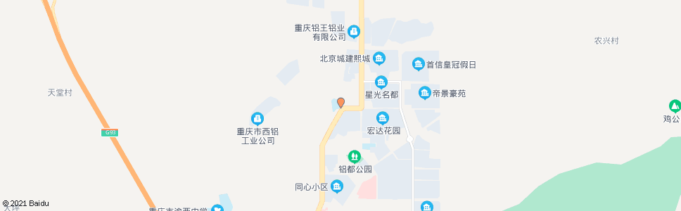 重庆西彭1中_公交站地图_重庆公交_妙搜公交查询2024