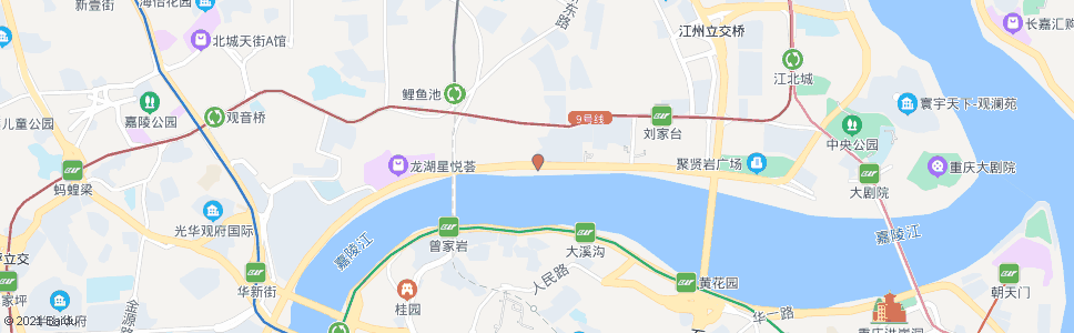 重庆涪滨路东段_公交站地图_重庆公交_妙搜公交查询2024
