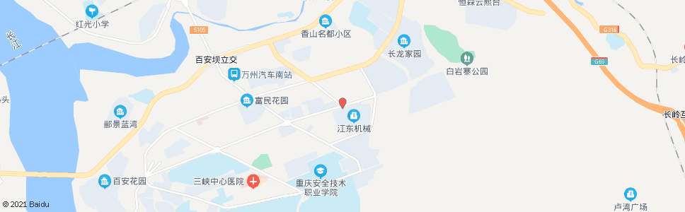 重庆安居路_公交站地图_重庆公交_妙搜公交查询2024