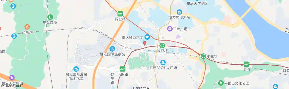 重庆大学城重师南门_公交站地图_重庆公交_妙搜公交查询2024