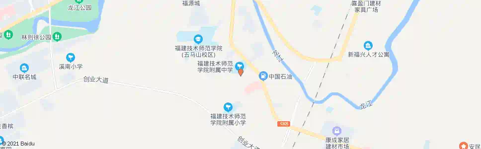 福州音西中学_公交站地图_福州公交_妙搜公交查询2024