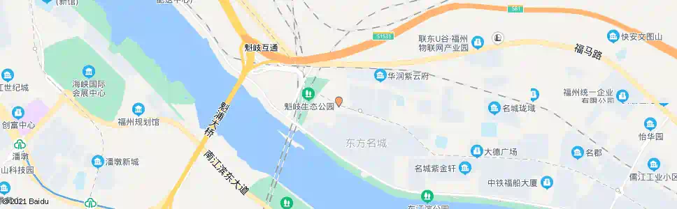 福州魁岐佳园_公交站地图_福州公交_妙搜公交查询2024