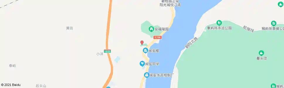 福州闽安村_公交站地图_福州公交_妙搜公交查询2024