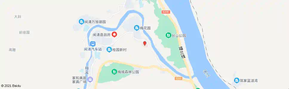 福州闽清县医院_公交站地图_福州公交_妙搜公交查询2024