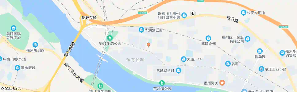 福州魁岐小学_公交站地图_福州公交_妙搜公交查询2024