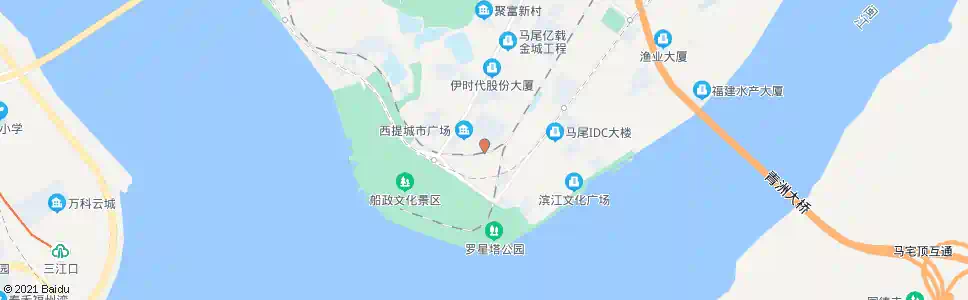 福州马尾区委老干局_公交站地图_福州公交_妙搜公交查询2024