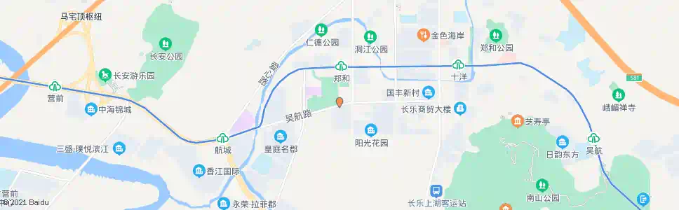 福州长乐人民会堂_公交站地图_福州公交_妙搜公交查询2024