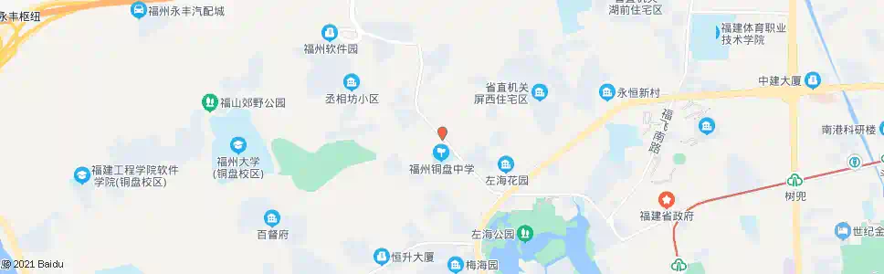 福州铜盘路_公交站地图_福州公交_妙搜公交查询2024