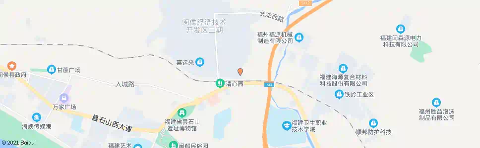 福州铁岭(112县道)_公交站地图_福州公交_妙搜公交查询2024