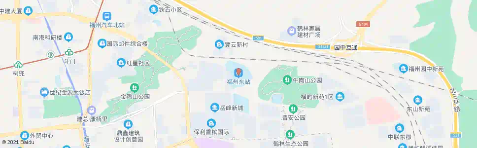 福州尤溪洲东公交站_公交站地图_福州公交_妙搜公交查询2024