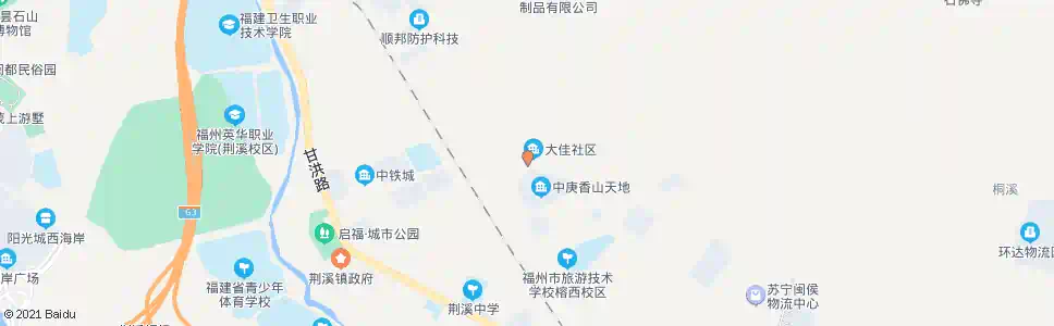 福州荆溪大佳社区_公交站地图_福州公交_妙搜公交查询2024