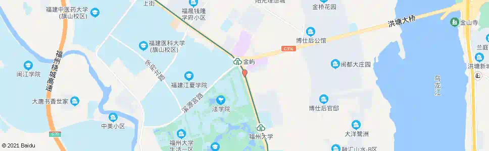 福州博仕后购物广场_公交站地图_福州公交_妙搜公交查询2024