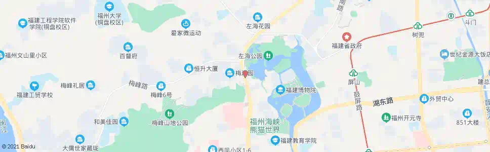 福州山海观_公交站地图_福州公交_妙搜公交查询2024