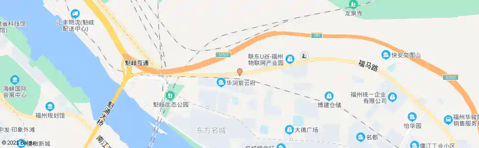 福州宏昌公司_公交站地图_福州公交_妙搜公交查询2024