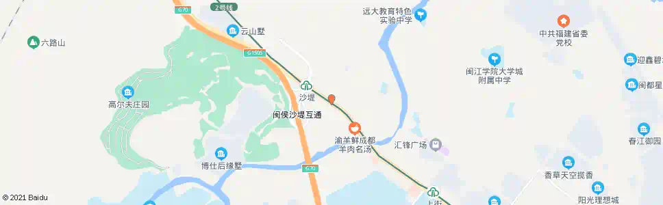 福州沙堤村口_公交站地图_福州公交_妙搜公交查询2024