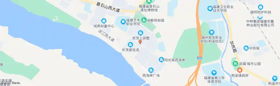 福州滨江新城_公交站地图_福州公交_妙搜公交查询2024